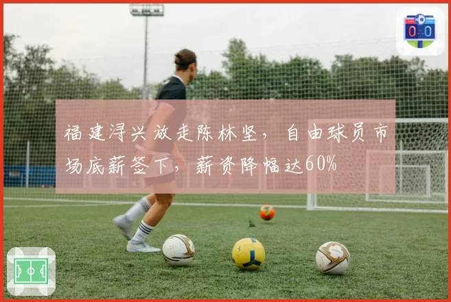 福建浔兴放走陈林坚，自由球员市场底薪签下，薪资降幅达60%