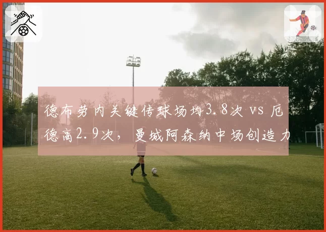 德布劳内关键传球场均3.8次 vs 厄德高2.9次，曼城阿森纳中场创造力对比